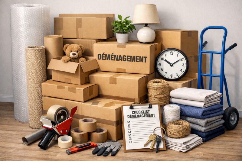 vente de carton pour déménager 