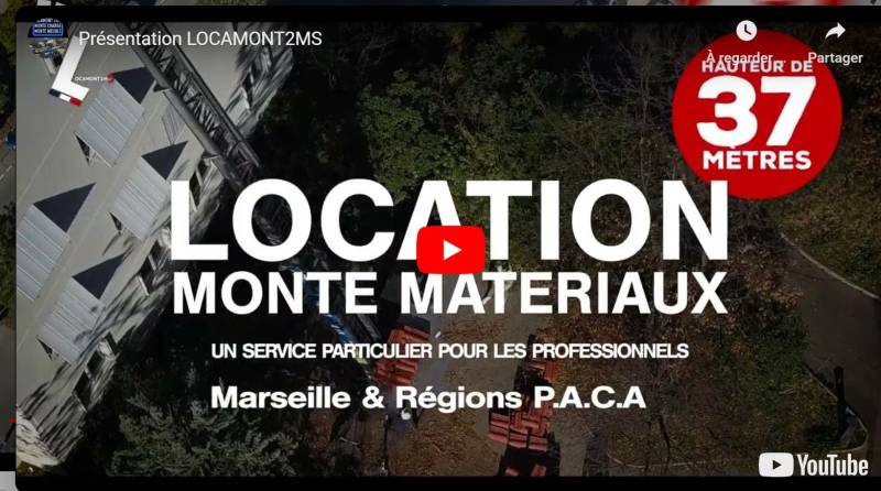 Location monte meuble pour déménageurs à Marseille 